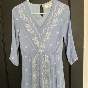 Embroidered Maxi Dress